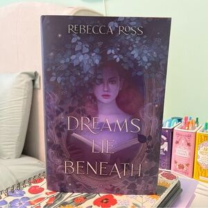 Bookish Box Exclusive Edition of Dreams Lie Beneath by Rebecca Ross